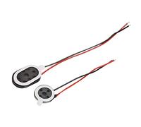 sourcing map Mini Bricolage Magnétique Haut-Parleur 1W 8 Ohm Remplacement Haut-Parleur 4pcs 9mm 4pcs 10mm pour Mobile Téléphone