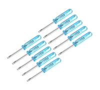 sourcing map Mini Fendue Tournevis, 2.0mm Plat Tête 45mm Longueur pour Petit Appareils électroménagers Réparation, 10 Pcs