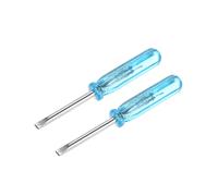 sourcing map Mini Fendue Tournevis, 2.0mm Plat Tête 45mm Longueur pour Petit Appareils électroménagers Réparation, 2 Pcs