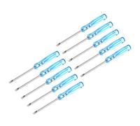 sourcing map Mini Fendue Tournevis, 2.0mm Plat Tête 65mm Longueur pour Petit Appareils électroménagers Réparation, 10 Pcs