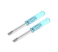 sourcing map Mini Fendue Tournevis, 3.0mm Plat Tête 45mm Longueur pour Petit Appareils électroménagers Réparation, 2 Pcs
