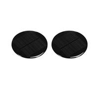 sourcing map Mini Solaire Panneau Cellule 4V 130mA 0.52W 72mm pour Bricolage Électrique Alimentation Project Un paquet de 2