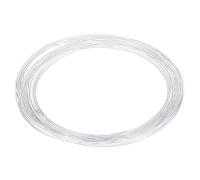 sourcing map MMA Fibre Optique lumiere Côté Brillance Câble, 19.7ft Longueur 0.06in(1.5mm) OD LED Transparent pour Hôtels, KTV, DIY Art, Maison decoration