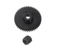 sourcing map Mod 1 46T Pignon engrenage 8 mm Alésage en acier trempé Support moteur pignon pour voiture RC camion Gear Drive