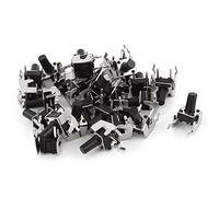 sourcing map montage axe 2Bouton poussoir angle droit Interrupteur tactile, 6mm x 6mm x 10mm