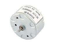 sourcing map Moteur à Courant Continu R500 Moteur DC 12V 5000RPM l'arbre