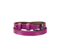 sourcing map Motif losange relief exotique Dame Ardillon unique Ceinture taille fine Violet 38.3-42.9pouces