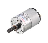 sourcing map Motoréducteur Moteur Réducteur Vitesse Moteur à boîte à engrenages CC 12V 200RPM Couple élevé