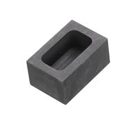 sourcing map Moule de Lingot en Graphite pour la Coulée de Métaux en Fusion, Or, Argent, Cuivre, Laiton, 0,71"x0,39"x0,39" (30g d'Or/14g d'Argent)