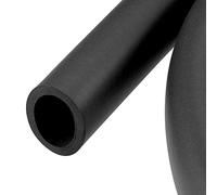 sourcing map Mousse Tube 28mm Diamètre Interne 38mm Diamètre Externe 2m Longueur Tube Couvercles Poignée Prise Support Tuyau Isolation Noir