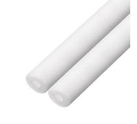 sourcing map Mousse Tube 3.28 Pied Longueur 0.39pouce ID 1.18pouce OD Supérficiel Polyethylene Piscine Nouilles Tuyau Couvercle pour Protection Tuyaux et Chaleur Préservation Blanc 2pcs