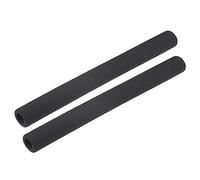 sourcing map Mousse Tuyau Fonte pour Poignée Prise Support Tuyau 18mm ID 28mm OD 295mm Longueur Noir 2Pcs