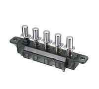 sourcing map MQ165 AC 250V 4A 5 Type Piano à bouton-poussoir interrupteur carte clé pour hotte