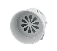 sourcing map MS-290 industriels Plastique Gris Son Alarme avertisseur sonore 130dB Sirène Moteur 24 V DC