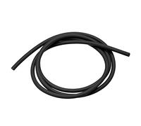 sourcing map Naturel Latex Caoutchouc Tube 2mm ID 5mm OD 3.3ft Noir Très Élastique pour Sports Exercice Forme Physique