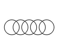 sourcing map Nitrile Caoutchouc Joints Toriques 105.3mm OD 100mm ID 2.65mm Largeur Métrique Joint Étanchéité Paquet de 5
