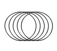 sourcing map Nitrile Caoutchouc Joints Toriques 125mm OD 120mm ID 2.65mm Largeur Métrique Joint Étanchéité Paquet de 5