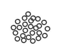 sourcing map Nitrile Caoutchouc Joints Toriques 12mm OD 7mm ID 2.5mm Largeur Métrique Nitrile Caoutchouc Joint Étanchéité Paquet de 25