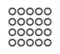 sourcing map Nitrile Caoutchouc Joints Toriques 14.8mm OD 9.5mm ID 2.65mm Largeur Métrique Nitrile Caoutchouc Joint Étanchéité Paquet de 20