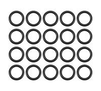 sourcing map Nitrile Caoutchouc Joints Toriques 17.1mm OD 11.8mm ID 2.65mm Largeur Métrique Nitrile Caoutchouc Joint Étanchéité Paquet de 20