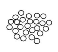 sourcing map Nitrile Caoutchouc Joints Toriques 19mm OD 14mm ID 2.5mm Largeur Métrique Nitrile Caoutchouc Joint Étanchéité Paquet de 25