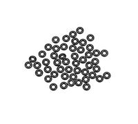 sourcing map Nitrile Caoutchouc Joints Toriques 3.2mm OD 1.2mm ID 1mm Largeur Métrique Nitrile Caoutchouc Joint Étanchéité Paquet de 50