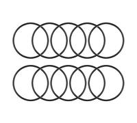 sourcing map Nitrile Caoutchouc Joints Toriques 46mm OD 41.2mm ID 2.4mm Largeur Métrique Nitrile Caoutchouc Joint Étanchéité Paquet de 10