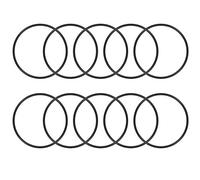 sourcing map Nitrile Caoutchouc Joints Toriques 52mm OD 48mm ID 2mm Largeur Métrique Joint Étanchéité Paquet de 10, O Joints Toriques Nitrile