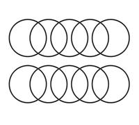 sourcing map Nitrile Caoutchouc Joints Toriques 55.6mm OD 52mm ID 1.8mm Largeur Métrique Joint Étanchéité Paquet de 10
