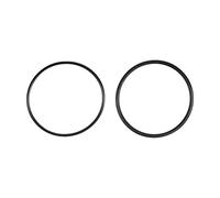 sourcing map Nitrile Caoutchouc Joints toriques 55mm 56mm OD 50mm ID 2,5mm 3mm Épaisseur Joint Joint, Noir 20in1 Ensemble