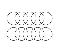 sourcing map Nitrile Caoutchouc Joints Toriques 58mm OD 55mm ID 1.5mm Largeur Métrique Nitrile Caoutchouc Joint Étanchéité Paquet de 10