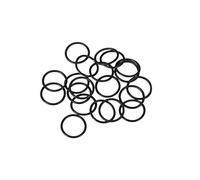 sourcing map Nitrile Caoutchouc Joints Toriques 8mm OD 6mm ID 1mm Largeur Métrique Joint Étanchéité Paquet de 20