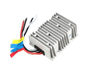 sourcing map Nouveau BIG-Taille imperméable DC 12V taux accélérateur à DC 48V 8A amplificateur Régulateur Convertisseur