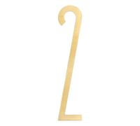 sourcing map Numéros de maison en laiton massif de 10 cm de hauteur pour extérieur, numéros de boîte aux lettres nordiques autocollants pour décoration murale, porte, appartement, bureau, hôtel