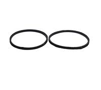 sourcing map O-500E 500mm Inner Girth Transmission Drive Belt V-belt 2pcs for Washing Machine
