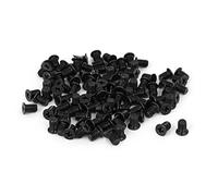 sourcing map Ordinateur PC boîte HDD disque dur Tête Cruciforme noir vis M3x4.8mm 100pcs