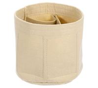 sourcing map Organiseur de sac à main, sac de rangement rond en feutre avec plusieurs compartiments pour sac seau, sacoche bombée, sac fourre-tout, façonneur de sac à main (20,3 x 10,2 x 14 cm,