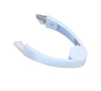 sourcing map Outil de retrait de tige de fraise, éplucheur œil d'ananas avec poignée antidérapante pour fruits, légumes, tomates et pommes de terre, bleu