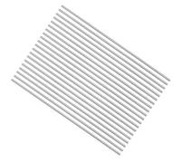 sourcing map Outil de Tournage HSS Rond Acier Tige 1.4mm Barre 100mm Longueur pour Arbre Engranage Perceuse Outil de Tour Aléseuse Tournant Miniature Essieu Cylindrique épingle 20pcs