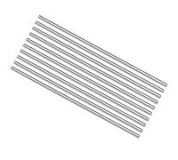 sourcing map Outil de Tournage HSS Rond Acier Tige 2.4mm Barre 100mm Longueur pour Arbre Engranage Perceuse Outil de Tour Aléseuse Tournant Miniature Essieu Cylindrique épingle 10pcs