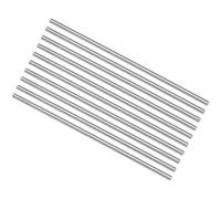 sourcing map Outil de Tournage HSS Rond Acier Tige 2.5mm Barre 100mm Longueur pour Arbre Engranage Perceuse Outil de Tour Aléseuse Tournant Miniature Essieu Cylindrique épingle 10pcs