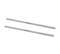 sourcing map Outil de Tournage HSS Rond Acier Tige 6mm Barre 200mm Longueur pour Arbre Engrenage Percage Outil de Tour Alésage Machine Tournant Miniature Essieu Cylindrique Broche 2pcs