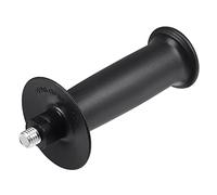 sourcing map Outil rotatif Poignée latérale Filetage auxiliaire M12 pour meulage d'angle Plastique Noir