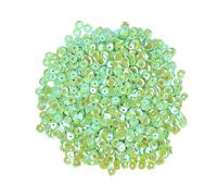 sourcing map Paillettes En Vrac Paillettes Irisées 2400 Pièces Paillettes En Forme de Coupe Pour La Création de Bijoux, L'Artisanat et La Couture, Vert