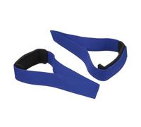 sourcing map Paire de sangles de levage en coton durable pour haltérophilie, haltérophilie, haltérophilie, haltérophilie, haltérophilie, musculation, bleu