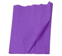 sourcing map Papier crépon 230 x 50 cm Anniversaire Arc-en-ciel Décoration Violet foncé