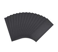 sourcing map Papier de verre Imperméable Sec Humide Grains 180, 230 x 94 mm 15Pcs