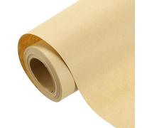 sourcing map Papier d'emballage kraft, 100 x 30 cm, papier décoratif kraft pour emballage cadeau, bouquet de fleurs, tableau d'affichage, art, peinture, emballage artisanal, expédition, marron clair