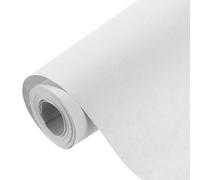 sourcing map Papier d'emballage kraft, 100 x 44 cm, papier décoratif kraft pour emballage cadeau, bouquet de fleurs, tableau d'affichage, art, peinture, emballage artisanal, expédition, blanc