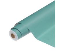 sourcing map Papier peint autocollant en PVC imperméable et amovible pour cuisine, chambre à coucher, armoire, meubles, 54,9 x 500 cm, vert foncé